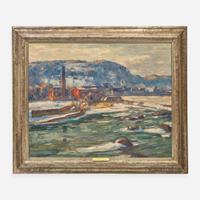 John Fulton Folinsbee (American, 1892–1972) Mill Dam