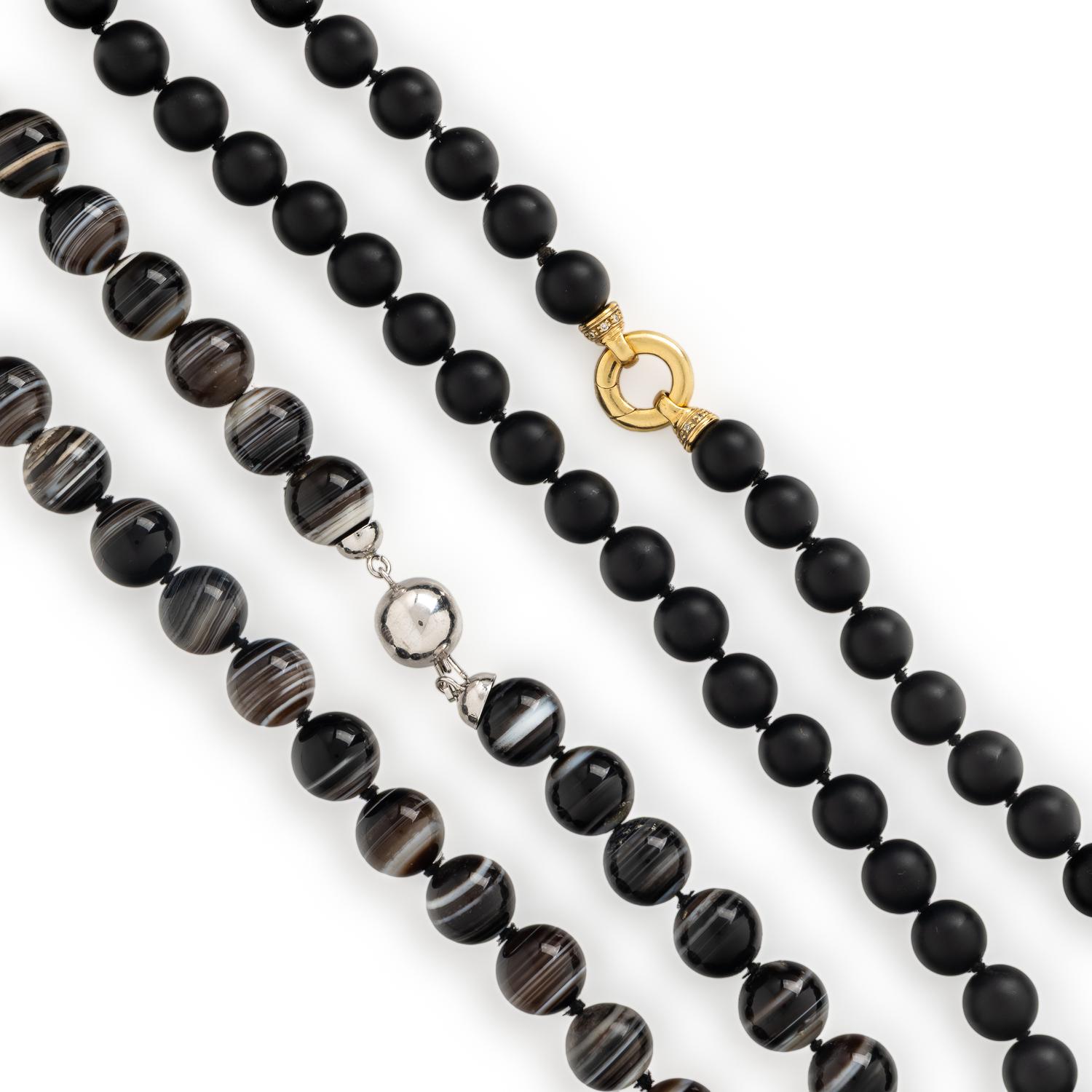 Two Beaded Necklaces