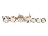 A Poole Silversmiths Silver Six-Piece Tea and Coffee Service