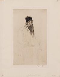 Sir Muirhead Bone, (British, 1876-1953), Sir Rabindranath Tagore