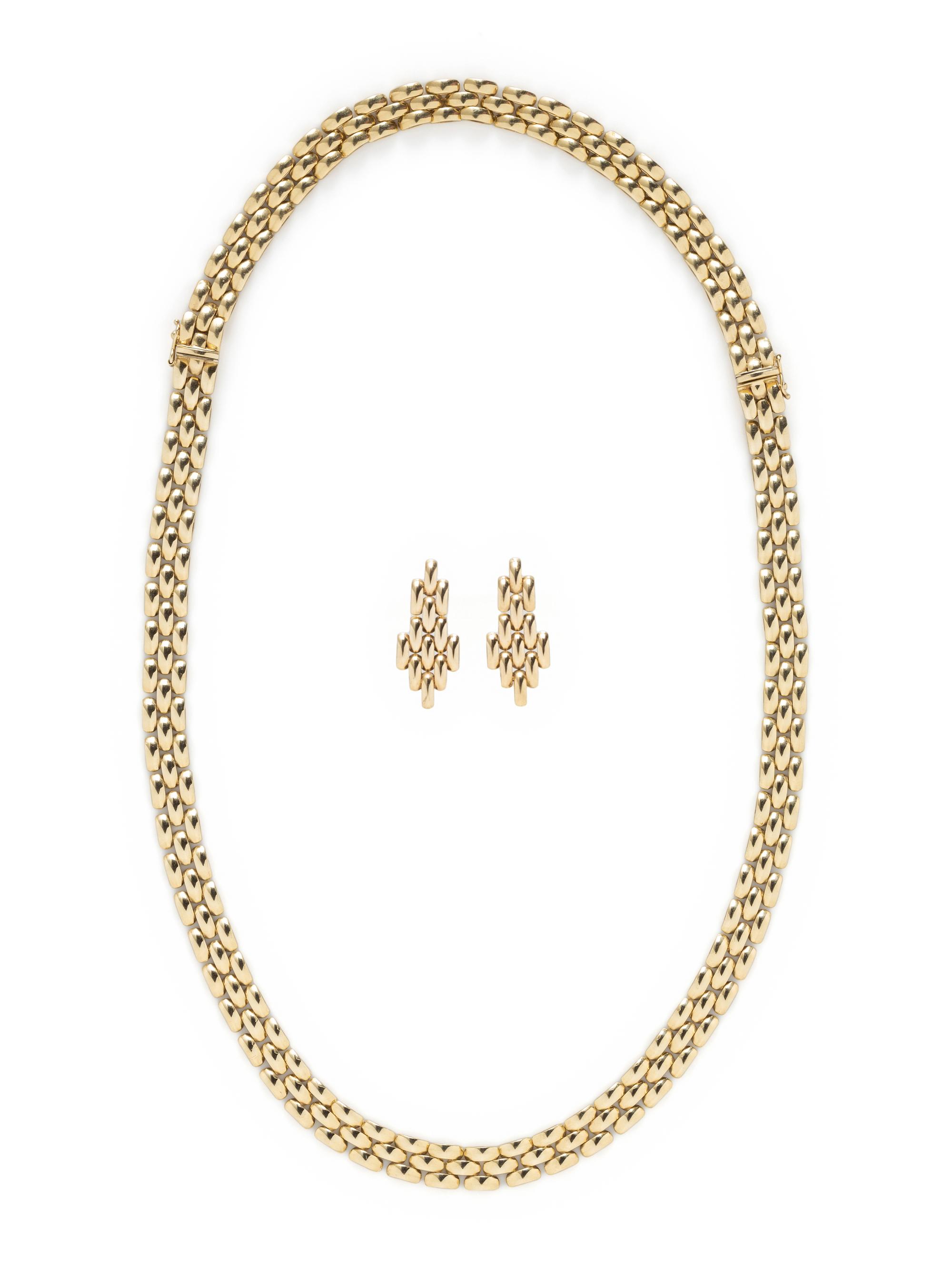YELLOW GOLD PARURE