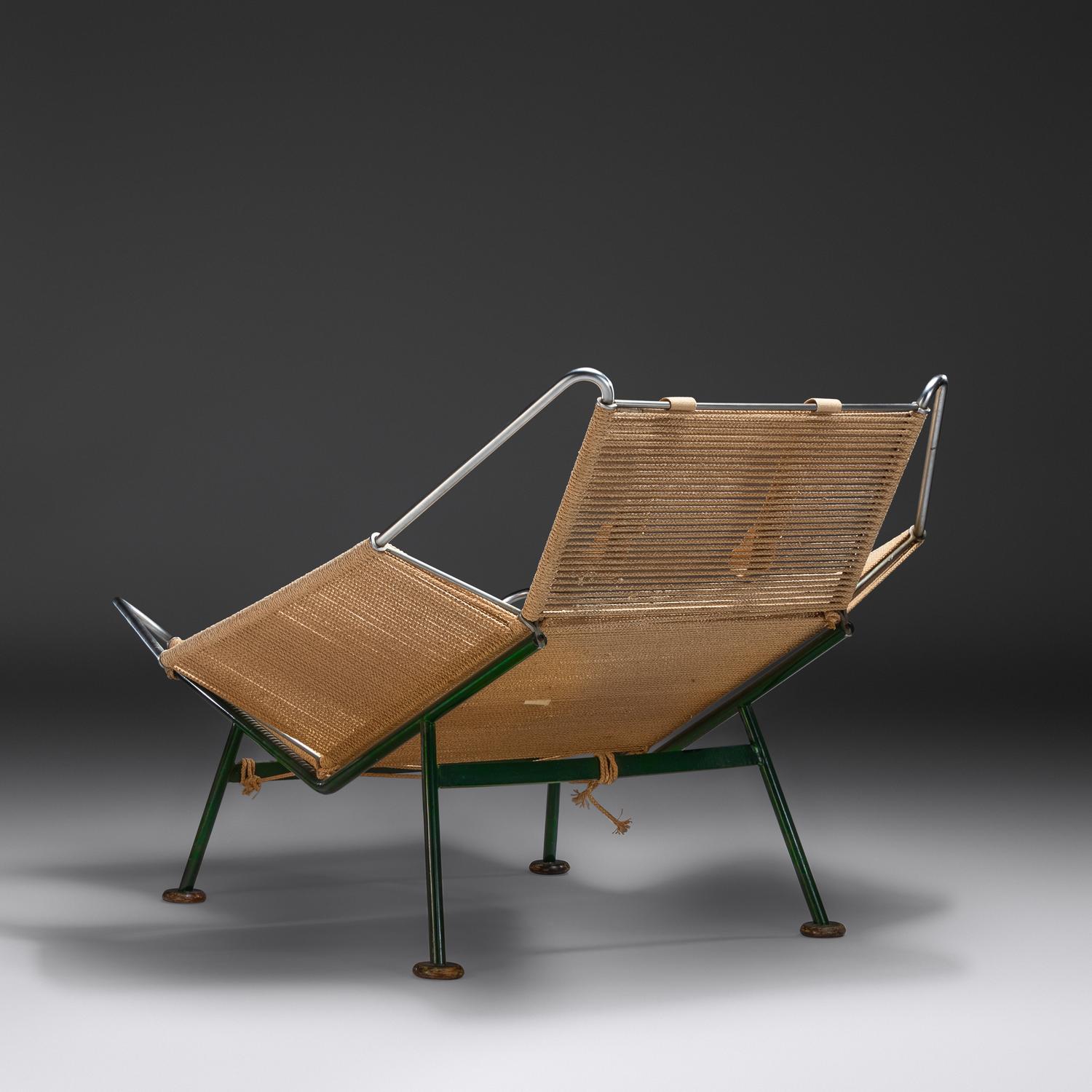 'Flag Halyard' Lounge Chair, c. 1960 Getama, Denmark