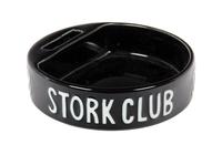 Black Stork Club Ash Tray Diameter 5 inches.