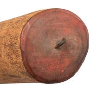 A Folk Art Carved Maple Figural Steamboat Whistle Pull
