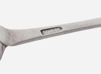 A group of ten silver tablespoons, John Gladding Gibbs (1751-1797) and Saunders Pitman (1734-1804), Providence, RI, circa 1780-1790
