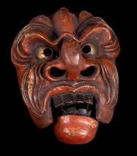 13 Wood Theatre Masks