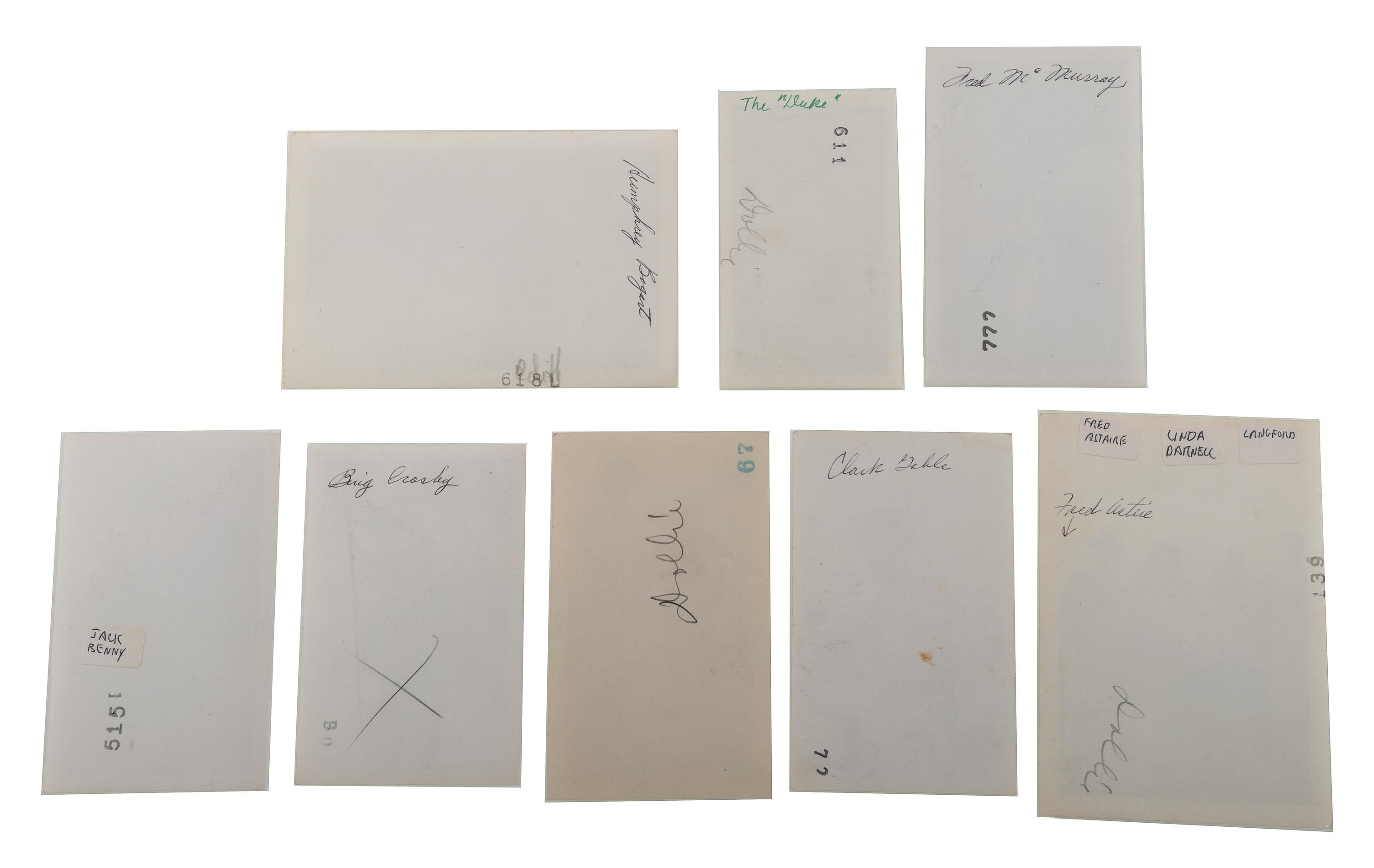[FILM - HOLLYWOOD]. A large group of snapshots, signed photographs, press photos, and ephemera from early Hollywood.