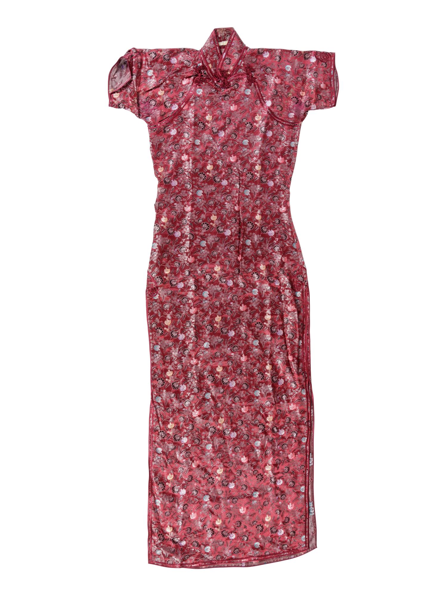 Five Chinese Silk Lady's Cheongsams, Qipao