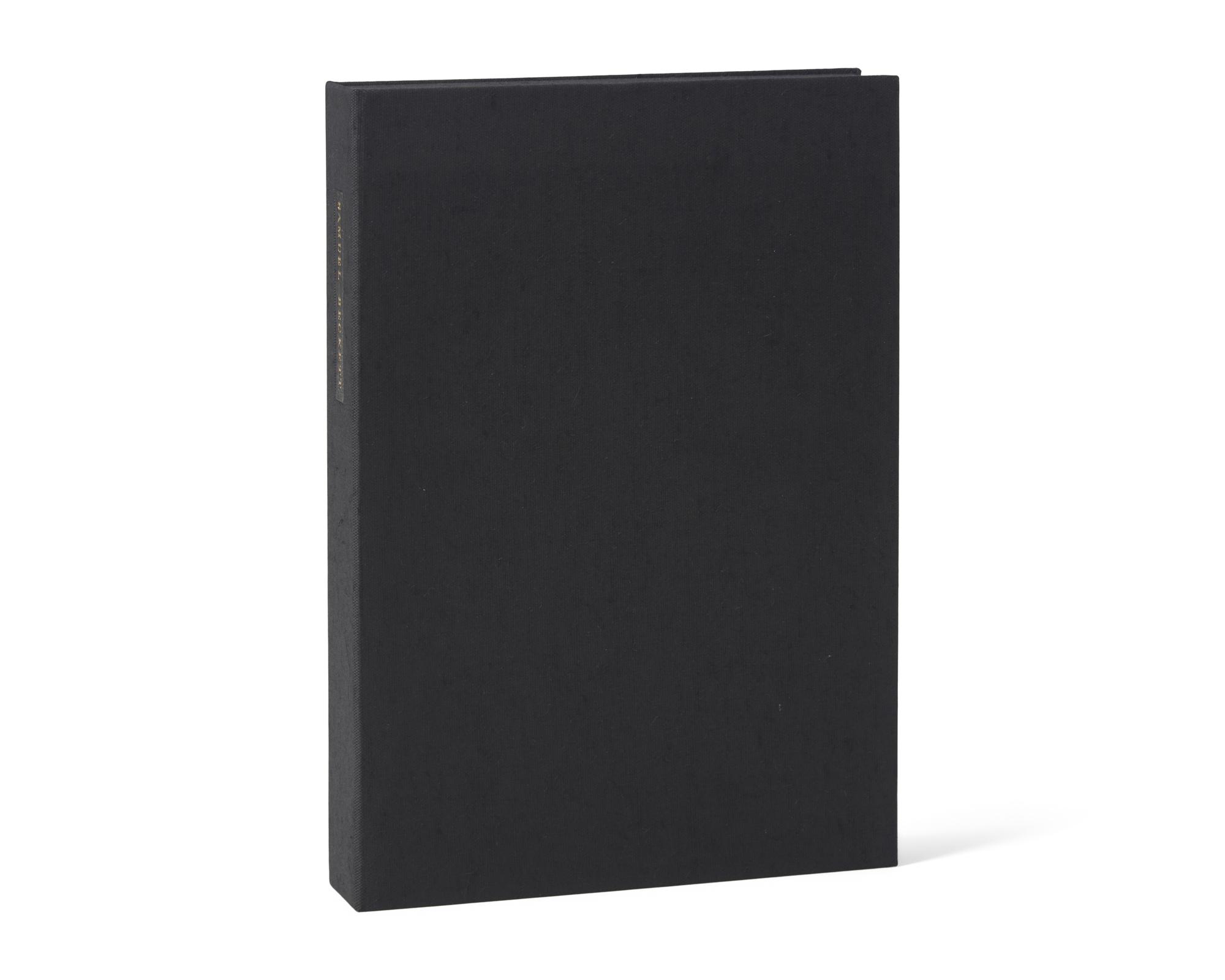 [LIMITED EDITIONS CLUB]. BECKETT, Samuel (1906-1989). Nohow On . [New York:] The Limited Editions Club, [1989].