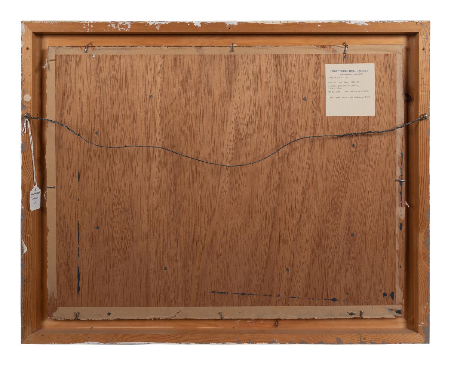 Sun, Cat and Bird, 1986-88