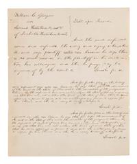LINCOLN, Abraham (1809-1865). Autograph document signed three times ("Lincoln p. d[efendant]"). [Tazewell County, IL, ca 1 May 1865].