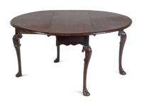 A George III Mahogany Drop-Leaf Table