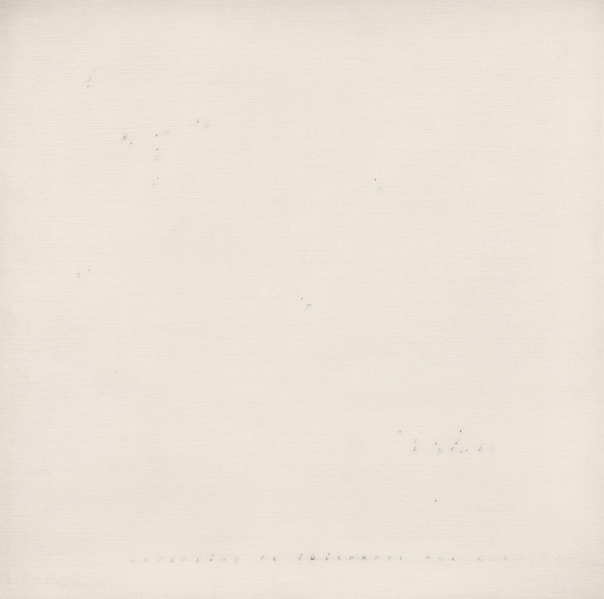 According to Ibicrates the Geometer, 1991