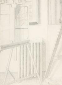 The Studio and The Chair in the Studio (A Pair of Works) , 1938