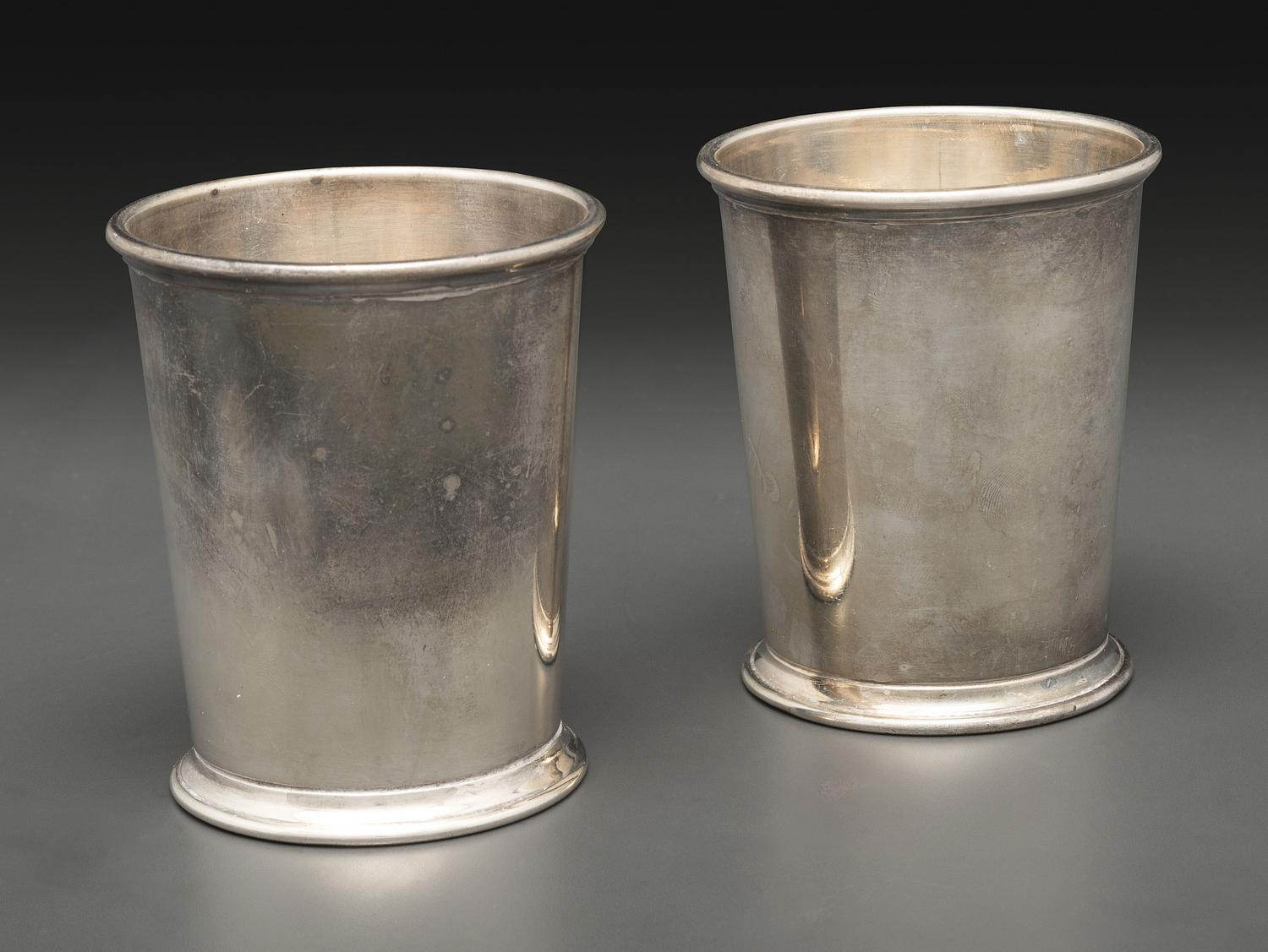 A Pair of Silver Julep Cups