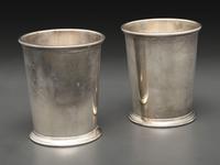 A Pair of Silver Julep Cups