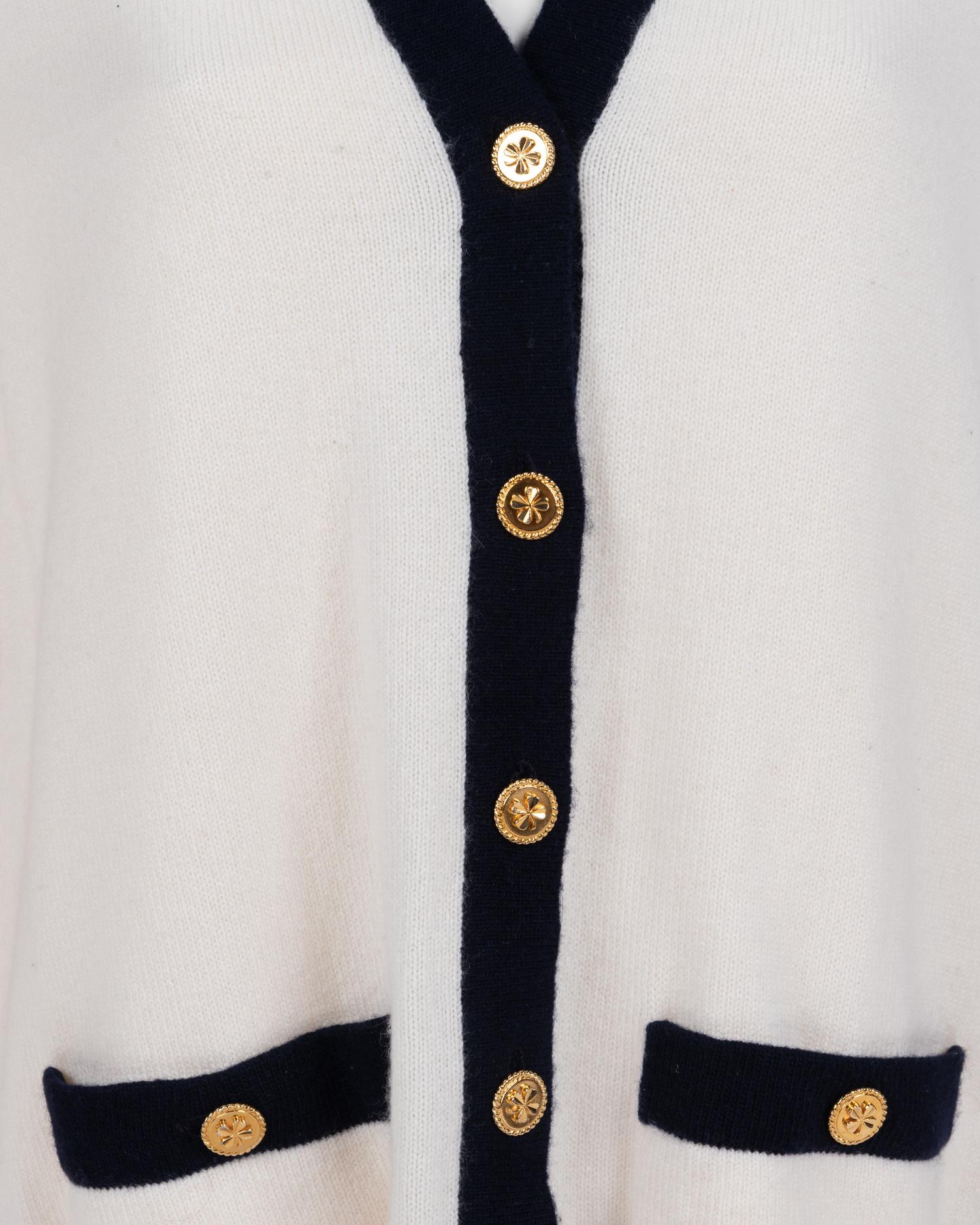 Two Chanel Knit Sweaters