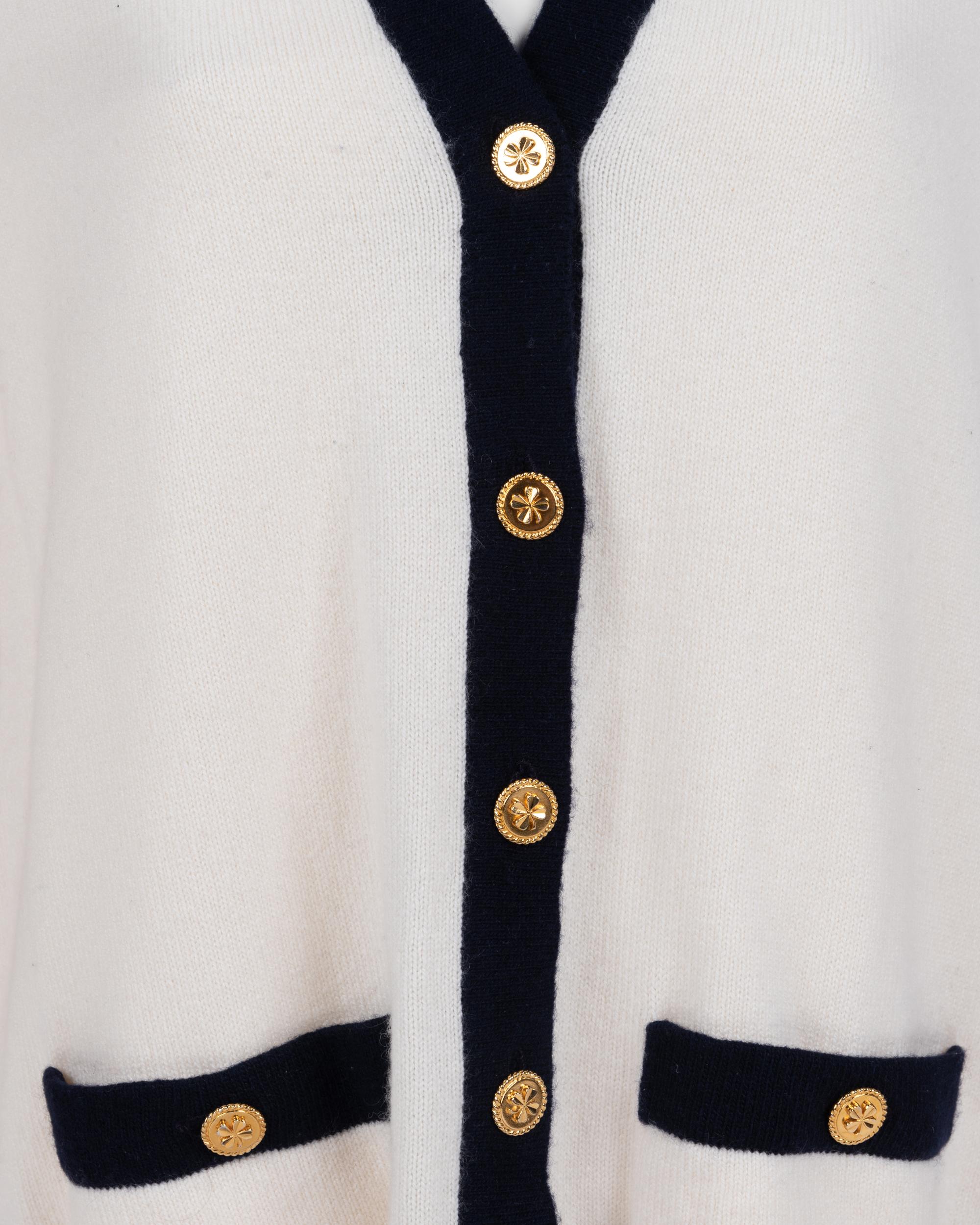 Two Chanel Knit Sweaters