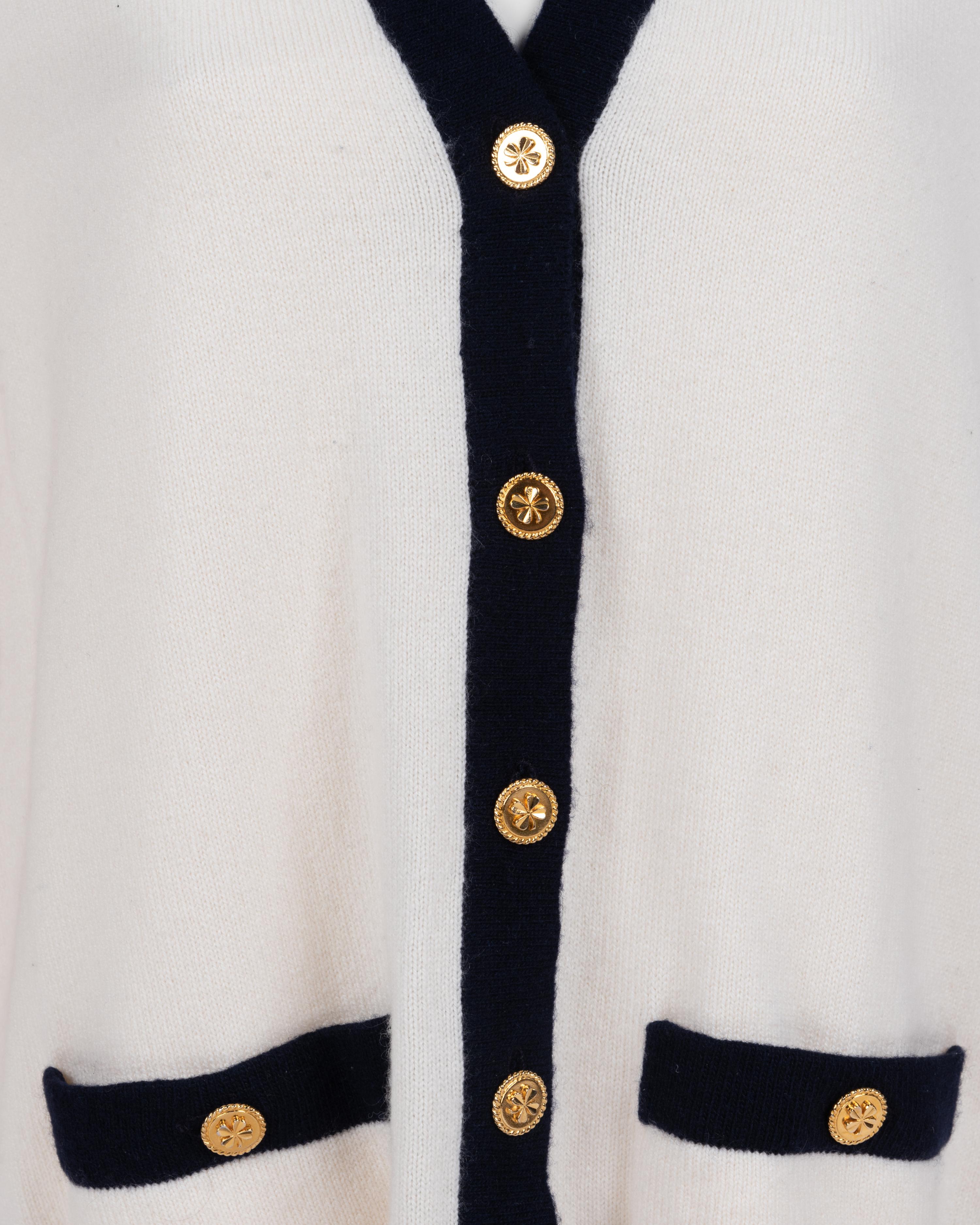 Two Chanel Knit Sweaters