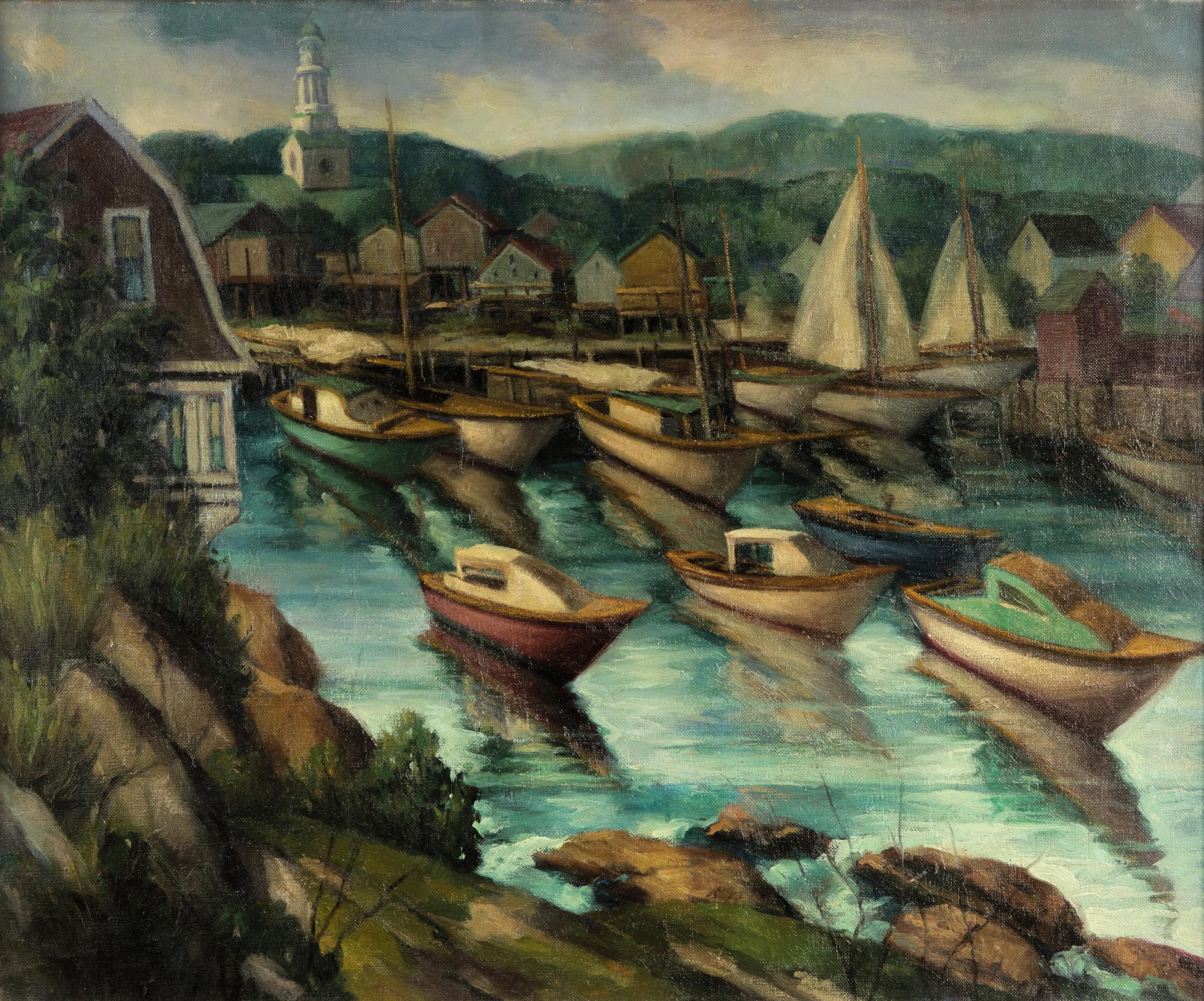 Harbor Scene