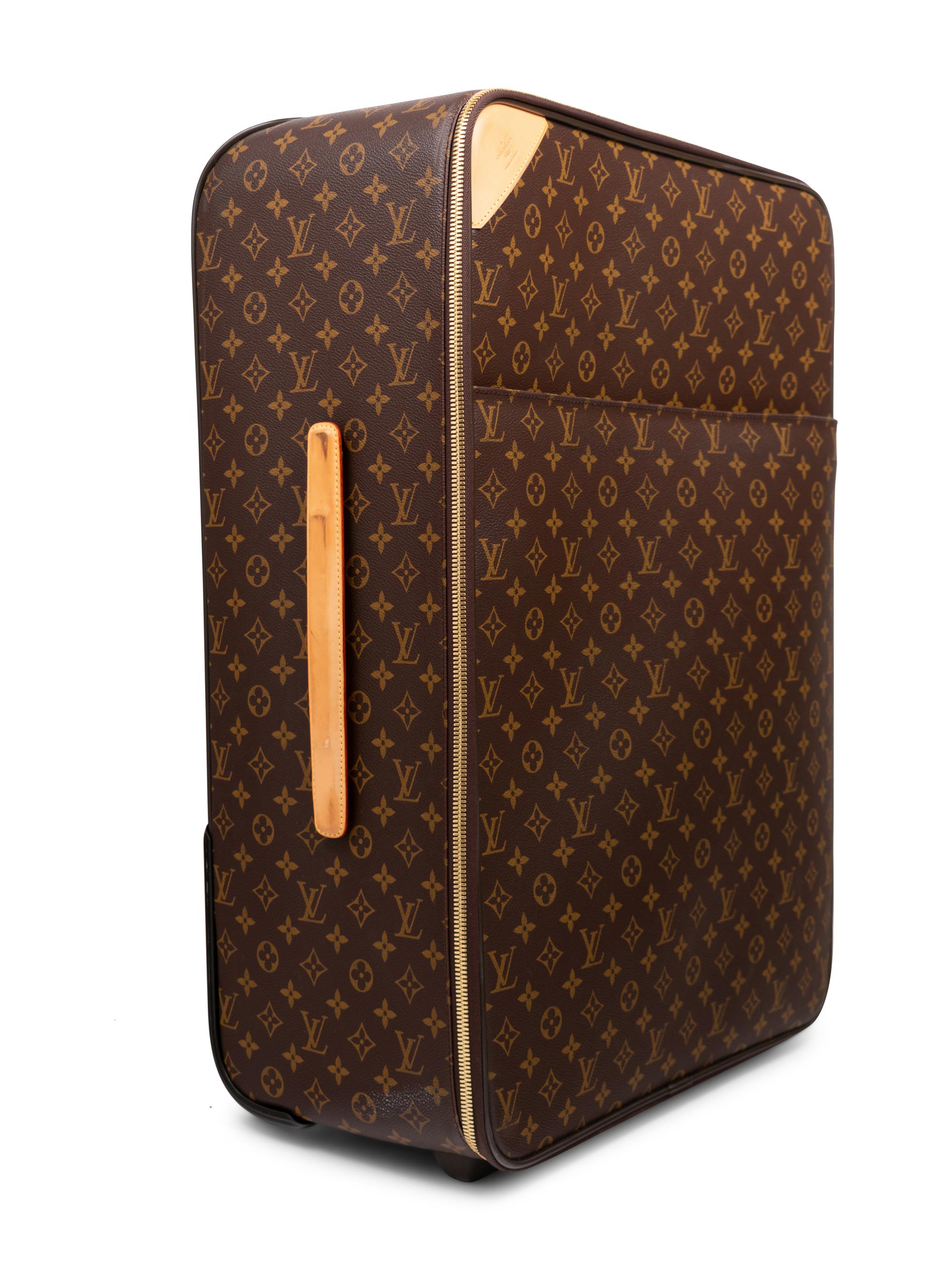 Louis Vuitton Monogram Pegase 65 Rolling Suitcase, 2011