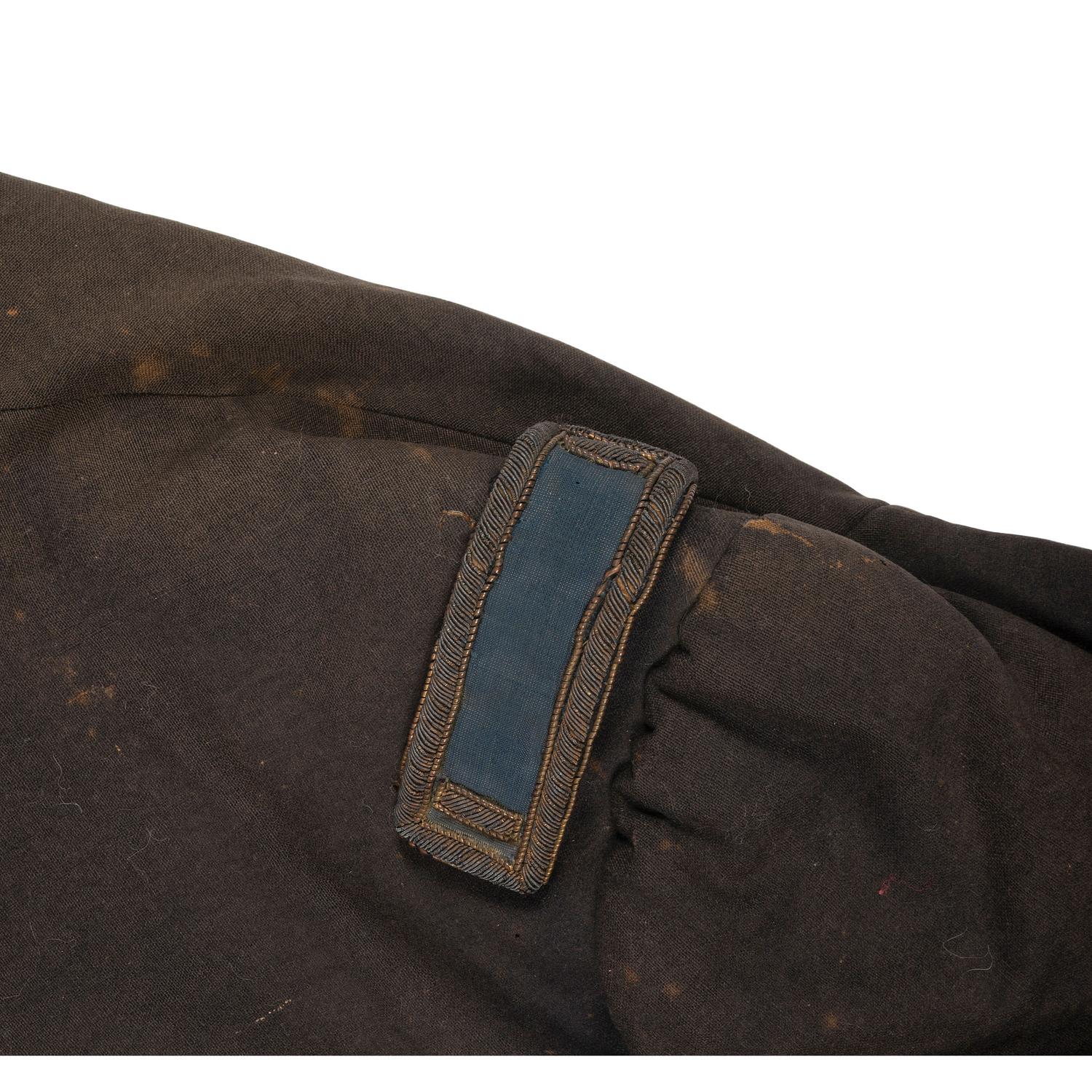 Civil War to Indian Wars Era Private Purchase Officers Frock Coat with Infantry 1st Lieutenant's Shoulder Straps & Sash