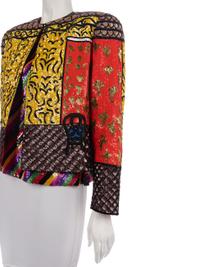 Bill Blass Matisse-Inspired Jacket and Top, Spring/Summer 1988