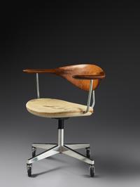 Swivel Chair, Johannes Hansen, Denmark, distributed by Knoll International