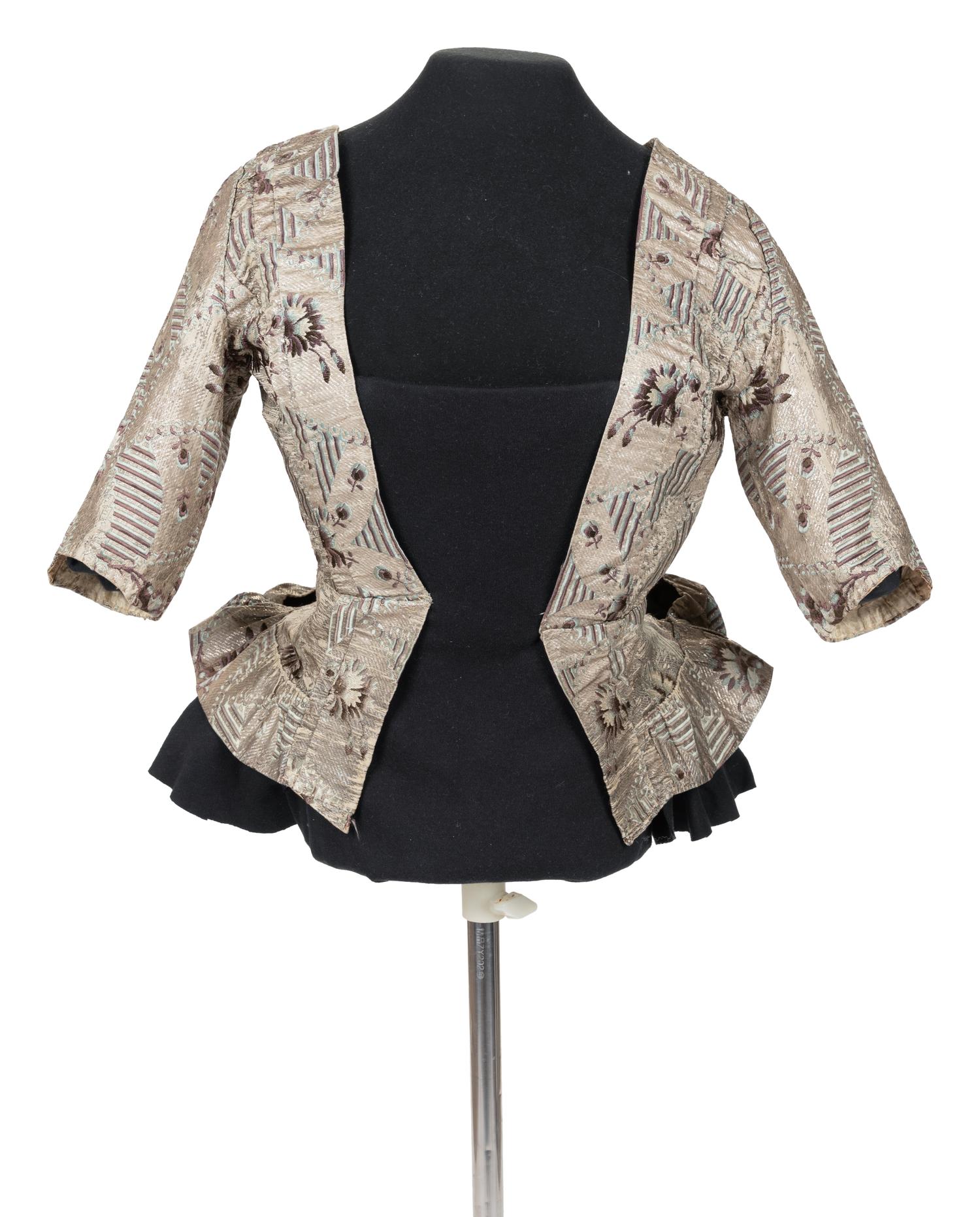 18th Century Silver Thread Bodice