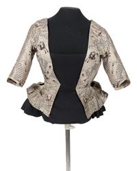 18th Century Silver Thread Bodice