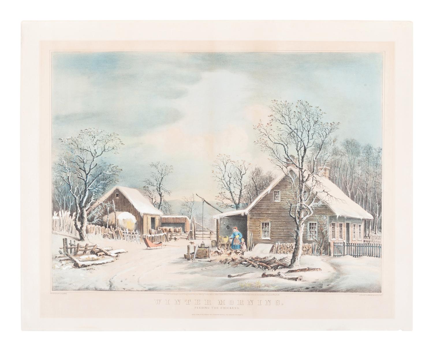 CURRIER and IVES, publishers -- After George H. Durrie