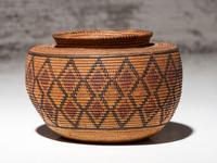 Tulare Polychrome Basket