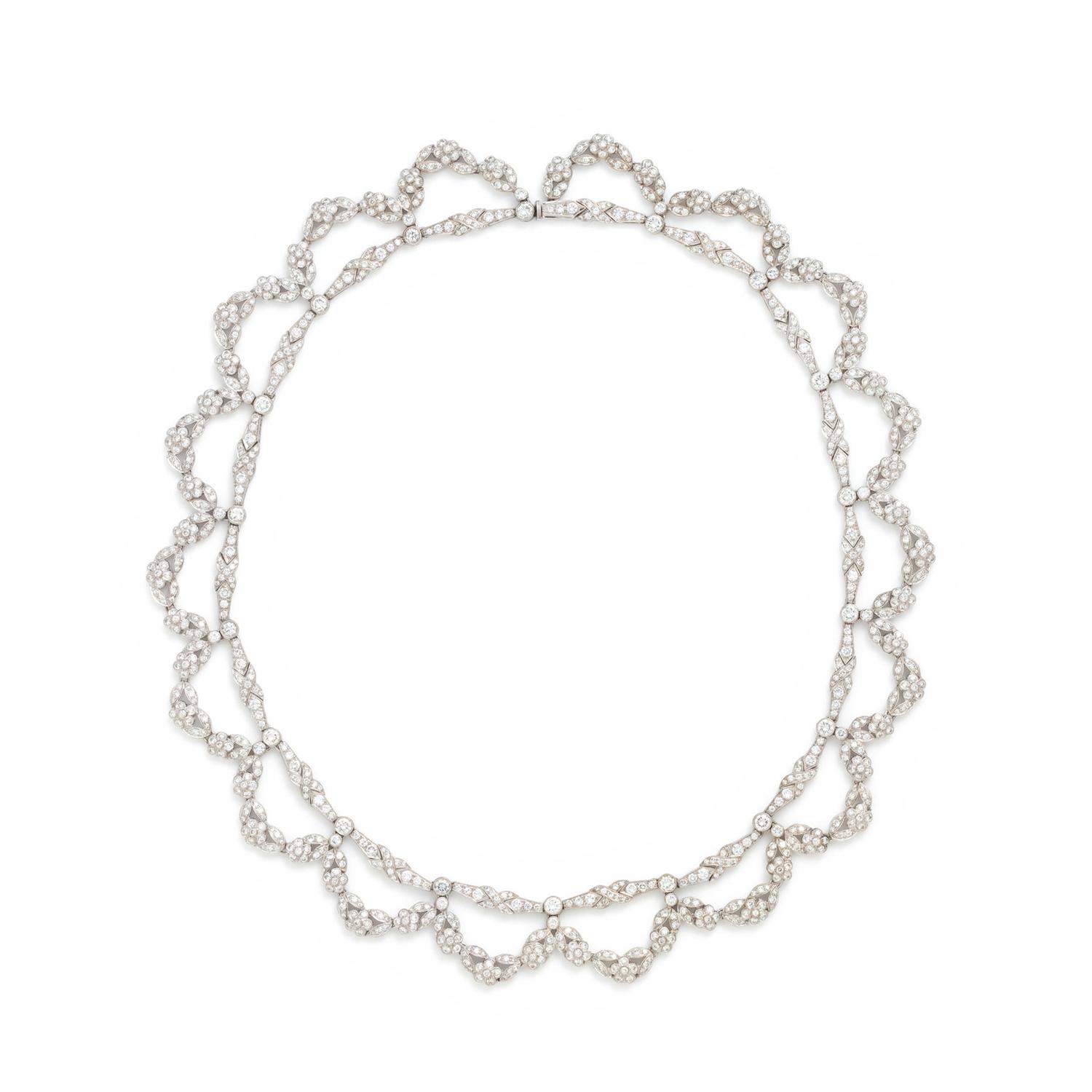 DIAMOND GARLAND NECKLACE