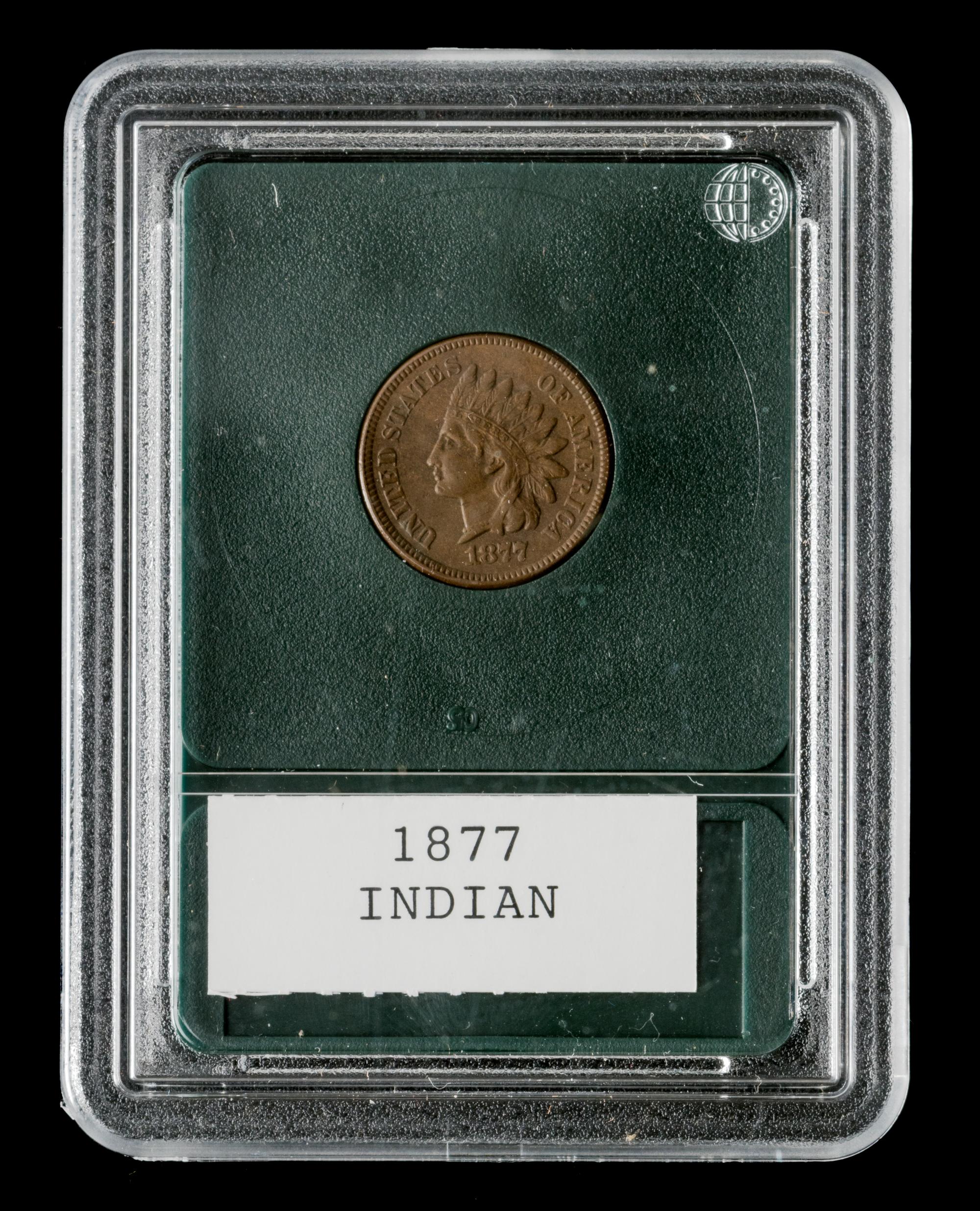 A United States 1877 Indian Head 1c Coin