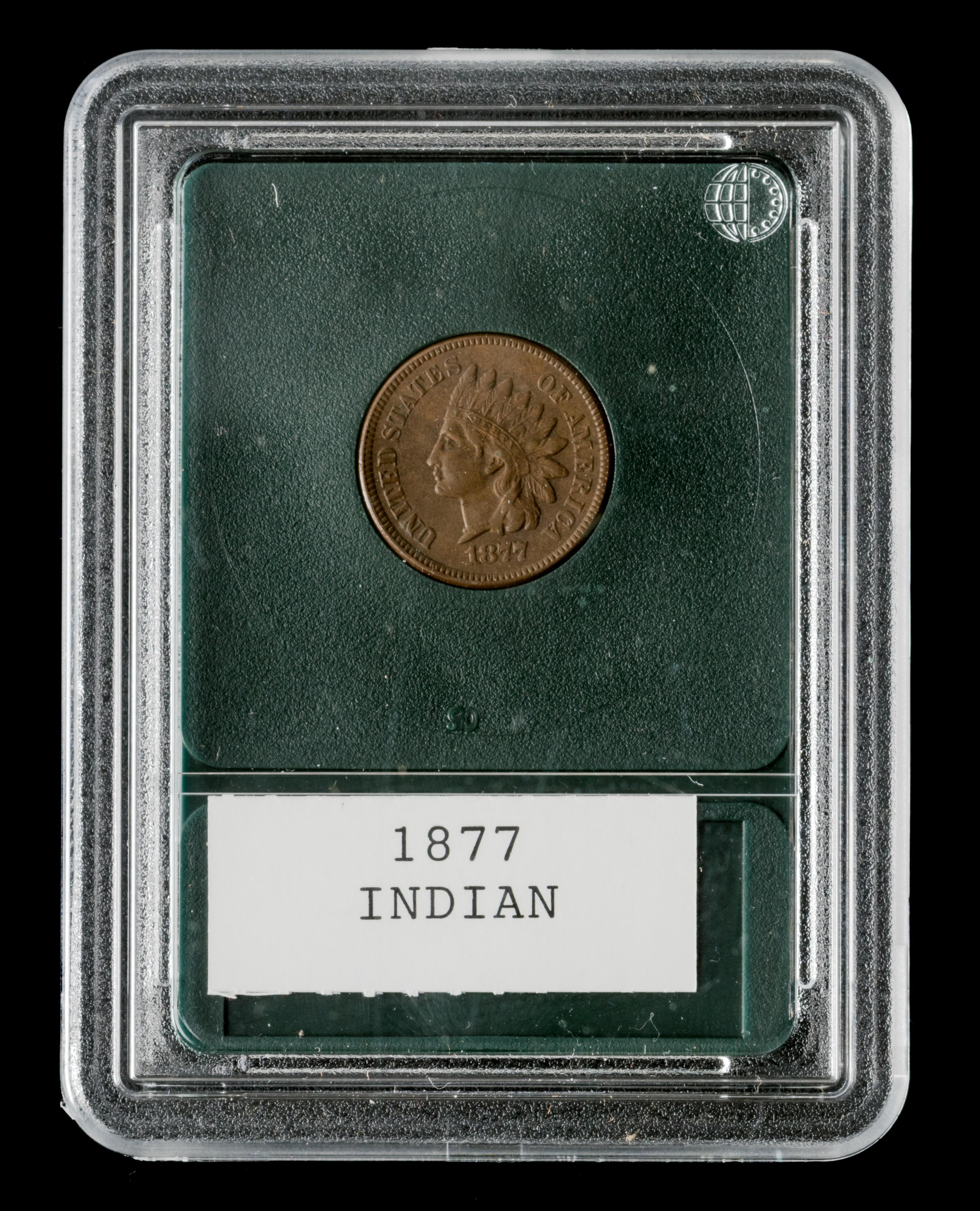 A United States 1877 Indian Head 1c Coin