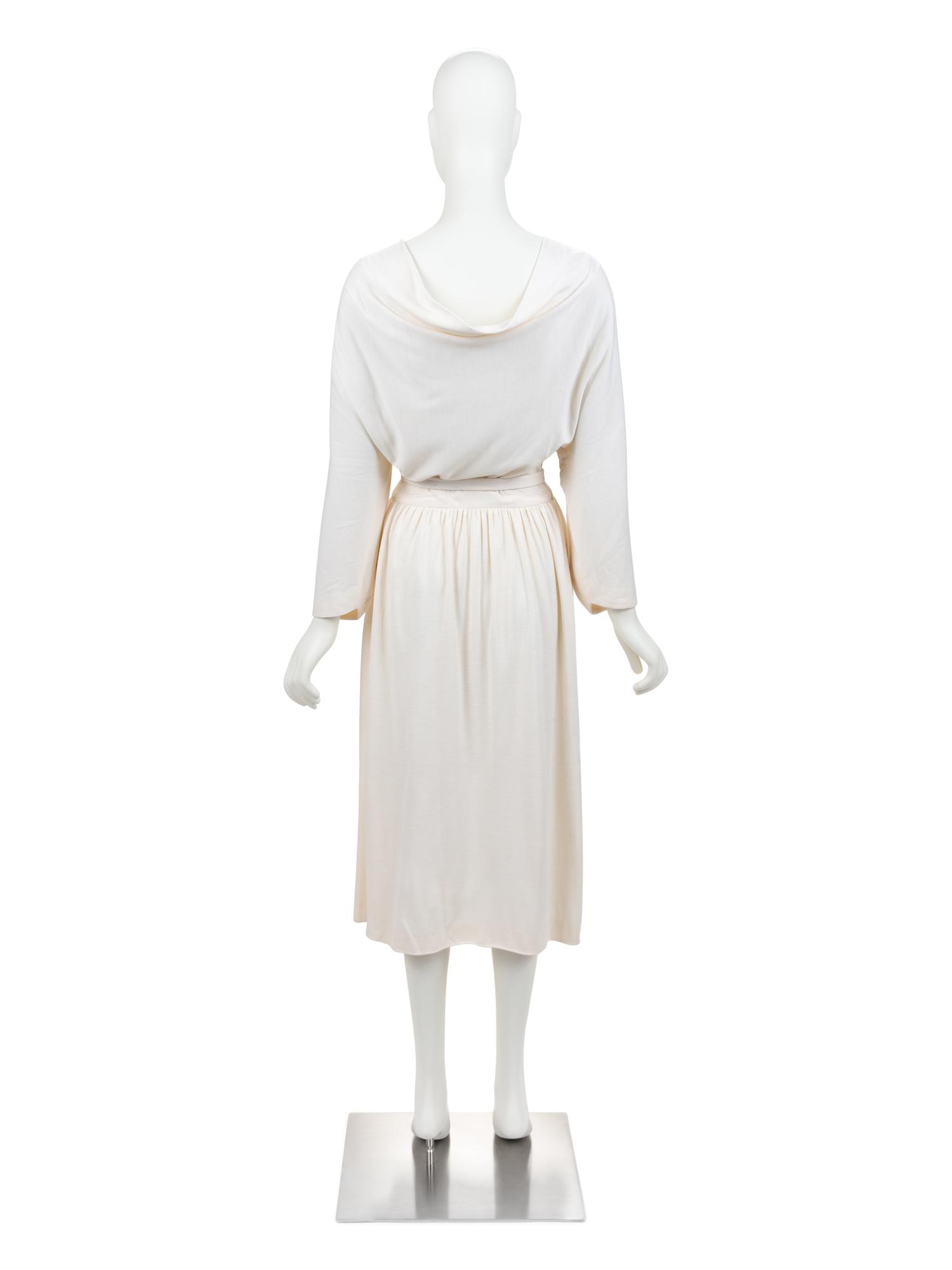 Madame Grès Haute Couture Dress, 1970-80s