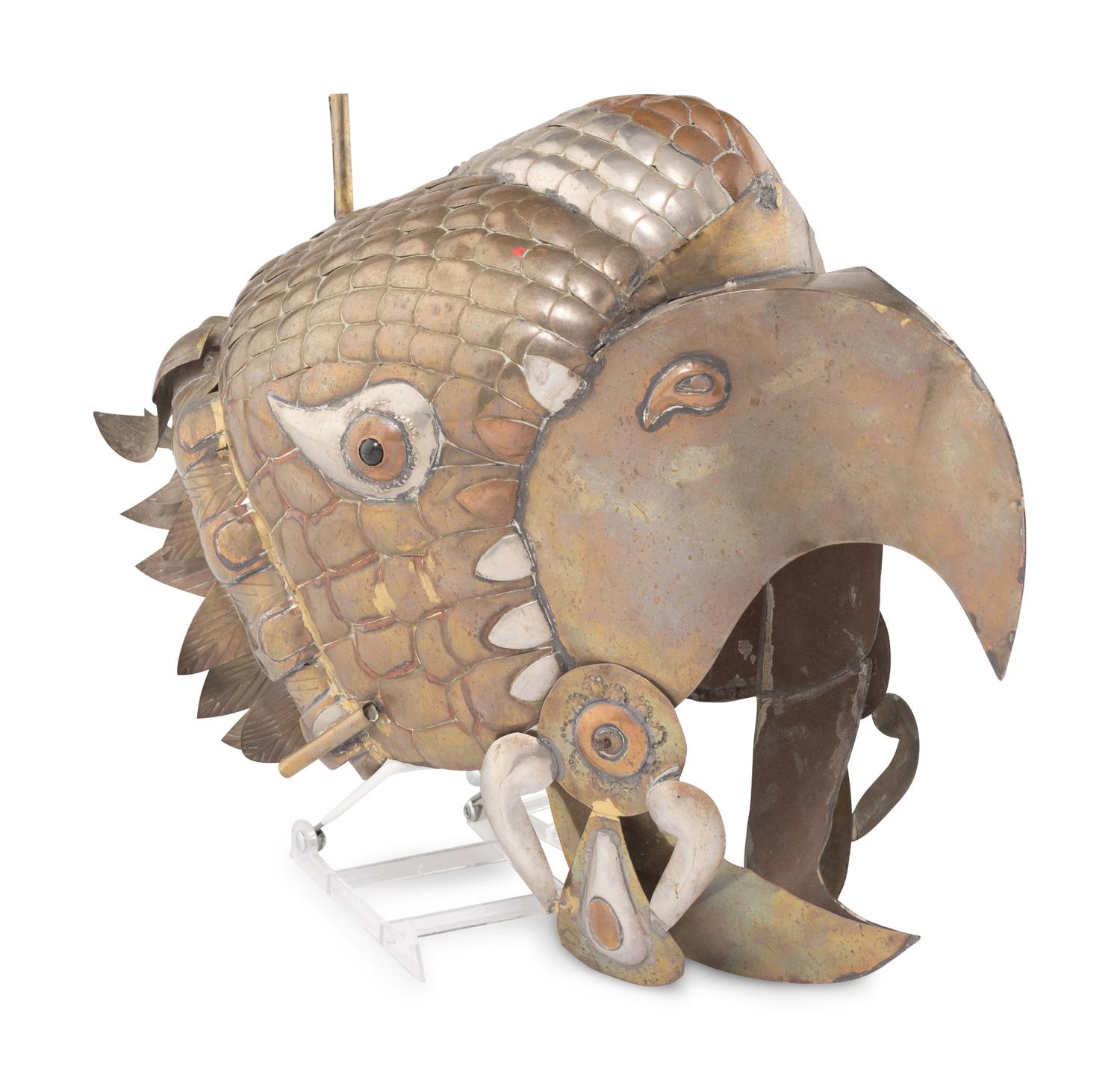 Sculptural Helmet
