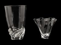 Two Steuben Glass Vases