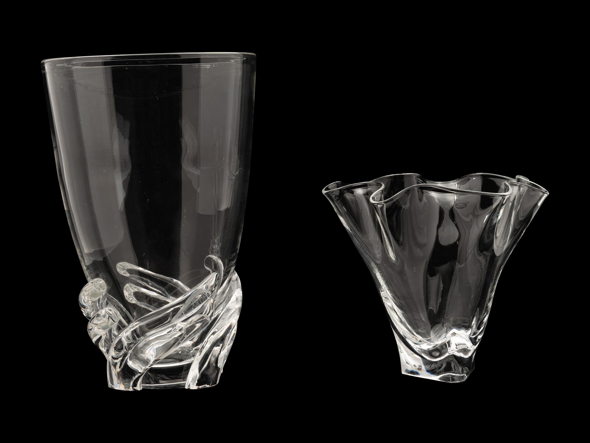 Two Steuben Glass Vases