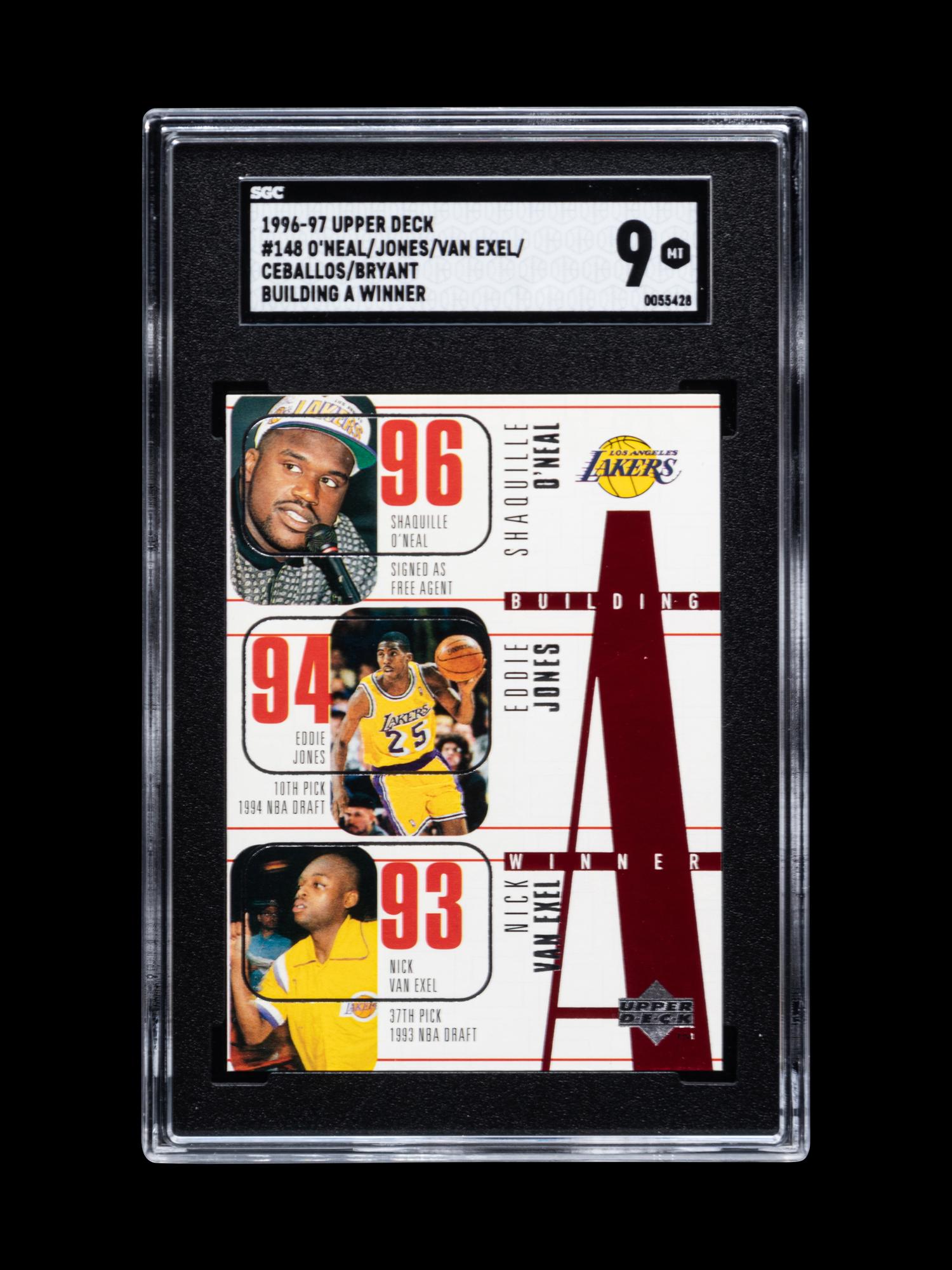 A Group of 1996-97 Upper Deck Kobe Bryant Rookie Basketball Cards,
