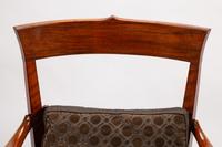 A Set of Four Baltic Neoclassical Mahogany Armchairs — 19TH CENTURY