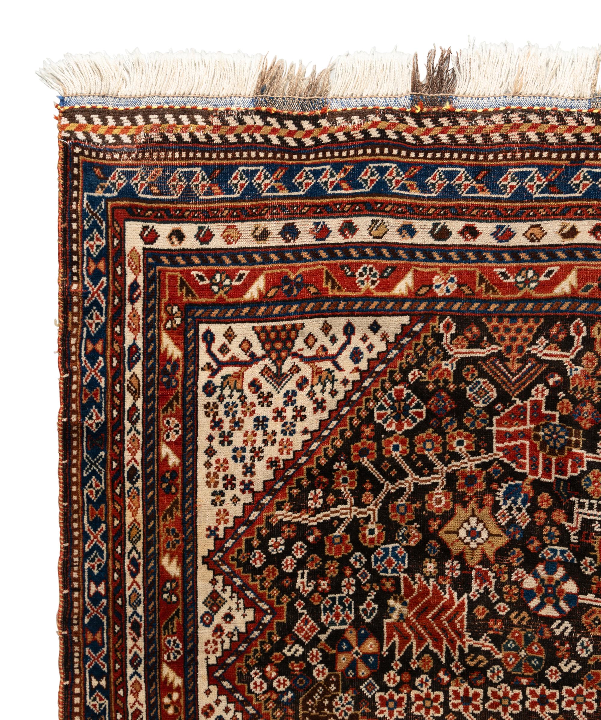 A Shiraz Wool Rug