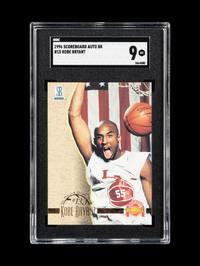 A Group of 1996-97 Score Board Kobe Bryant Rookie Basketball Cards,
