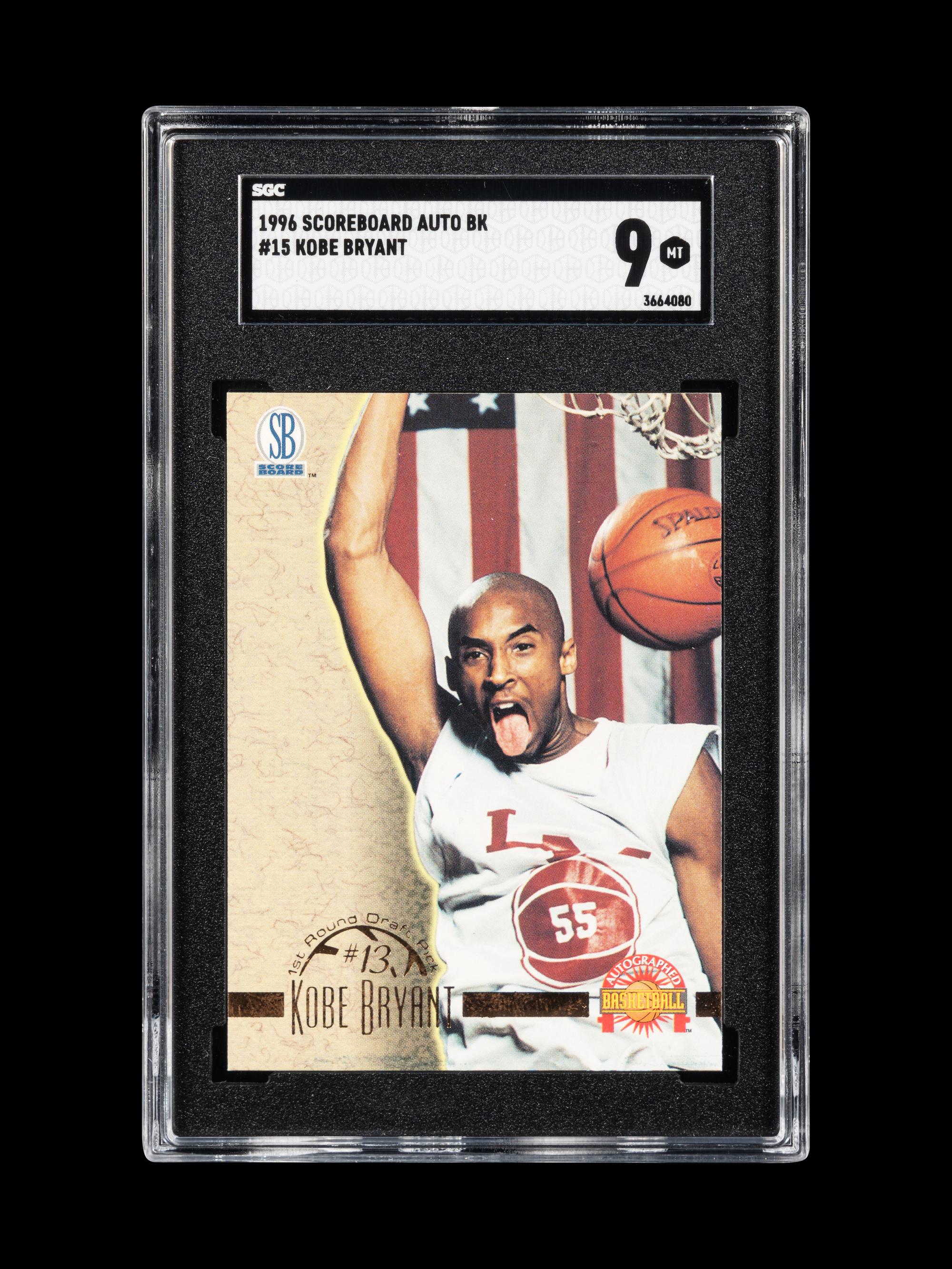 A Group of 1996-97 Score Board Kobe Bryant Rookie Basketball Cards,