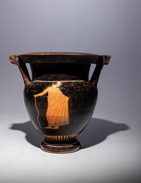 An Attic Red-Figured Column Krater