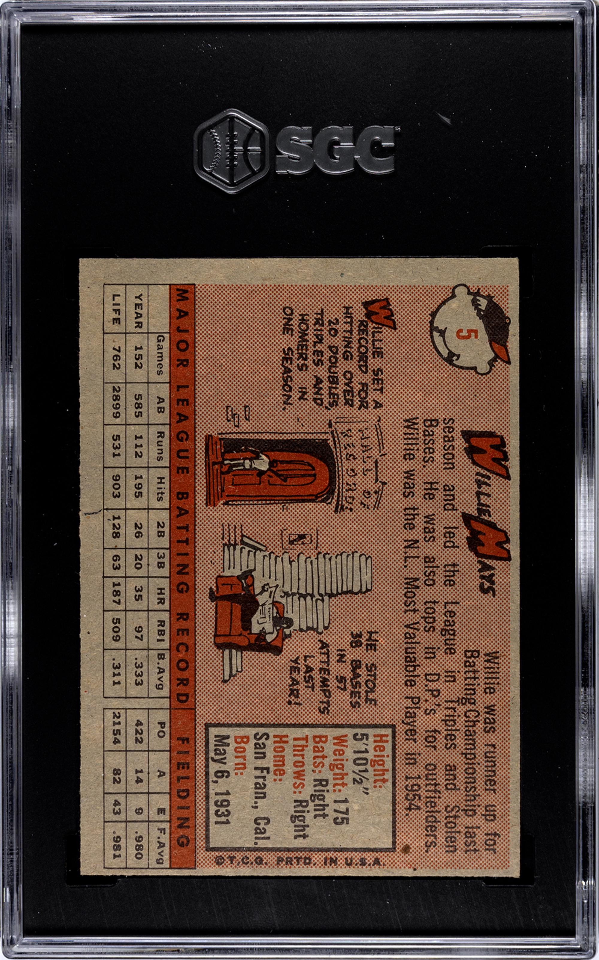 A Complete Set of 1958 Topps Baseball Cards Including SGC Graded Key Cards (494/494),