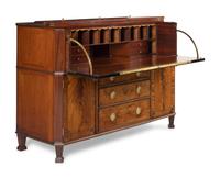 A George III Mahogany Fall-Front Bureau