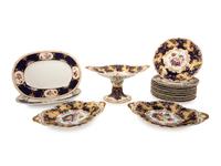 An English Ceramic Dessert Service (ETA #105)