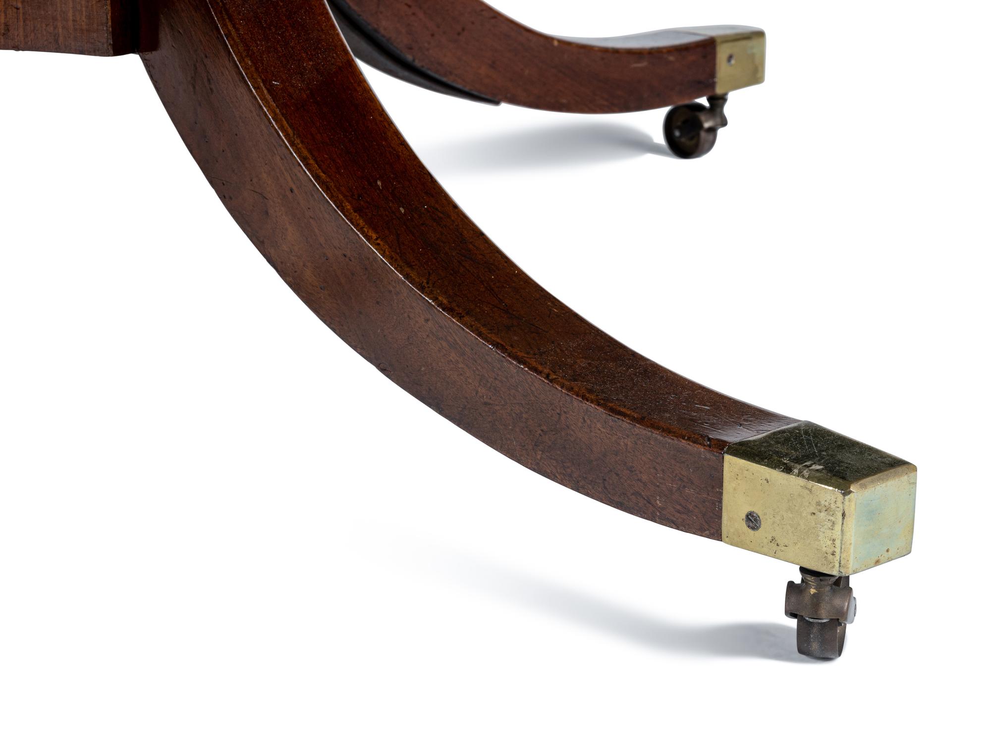 A George III Style Mahogany Circular Dining Table
