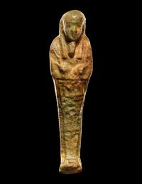 Three Egyptian Faience Ushabtis